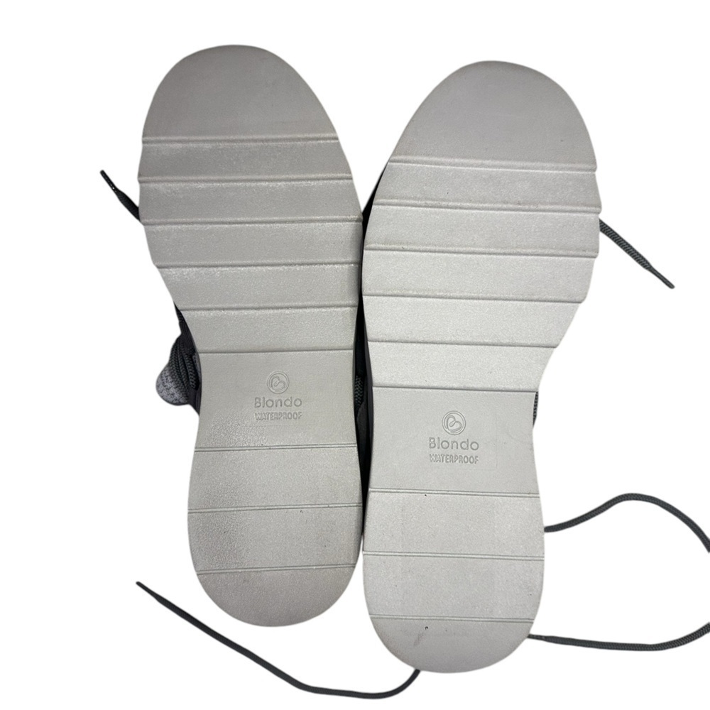 NEW Blondo Selina Waterproof Sneakers in Gray - Size 8 - Picture 7 of 7
